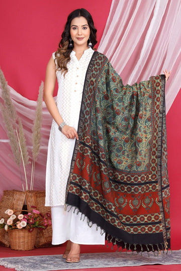 Natural Vanaspati Printed Dupatta