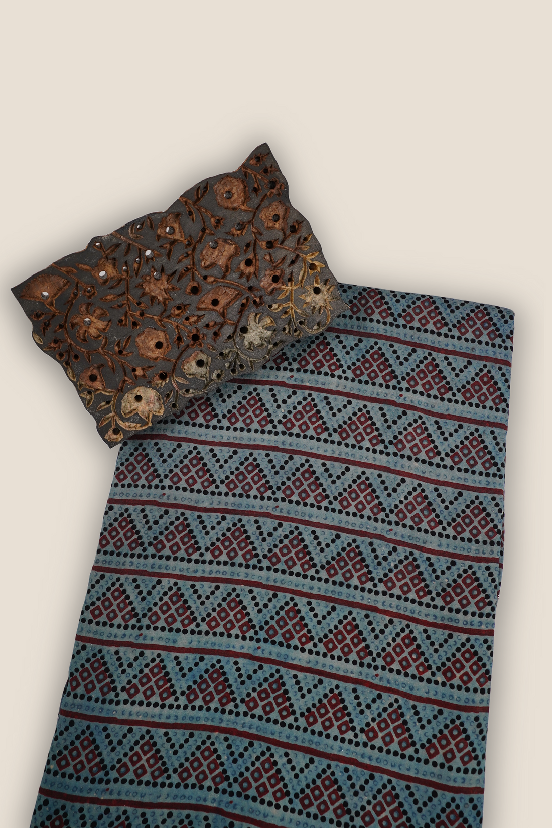 Pure Asam Silk Printed Fabric