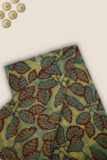 Pure Asam Silk Printed Fabric