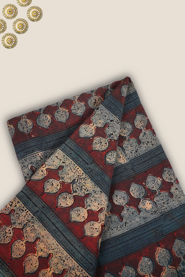 Pure Asam Silk Printed Fabric