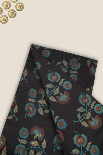 Pure Chanderi Rapid Printed Fabric