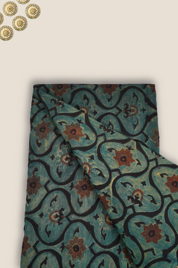 Pure Chanderi Rapid Printed Fabric