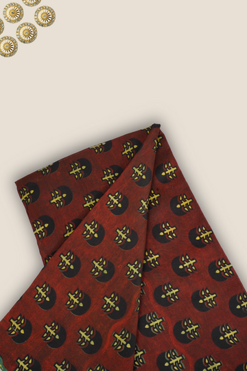 Pure Chanderi Rapid Printed Fabric