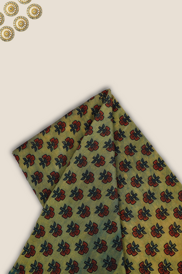 Pure Chanderi Rapid Printed Fabric