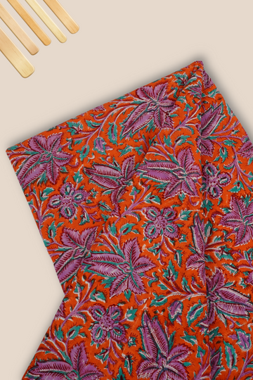 Pure Cotton Mulmul Rapid Printed Fabric