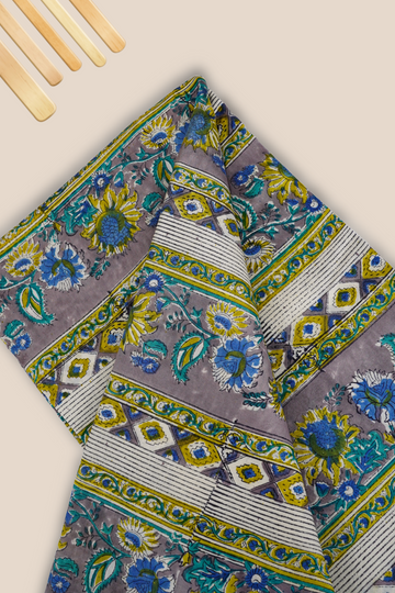 Pure Chanderi Rapid Printed Fabric