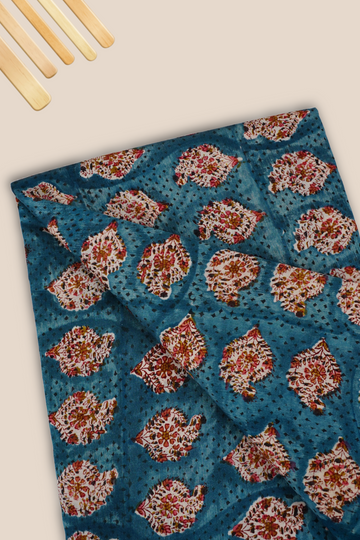 Pure Chanderi Rapid Printed Fabric