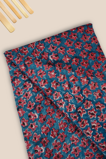 Pure Chanderi Rapid Printed Fabric