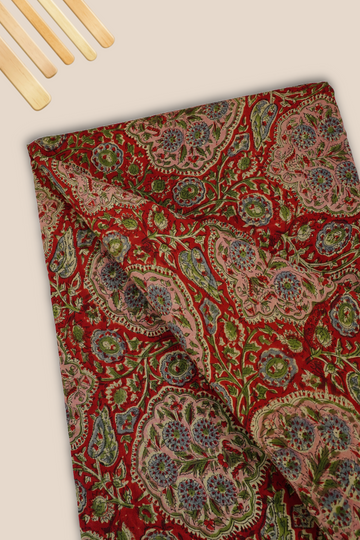 Pure Chanderi Rapid Printed Fabric