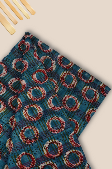 Pure Chanderi Rapid Printed Fabric