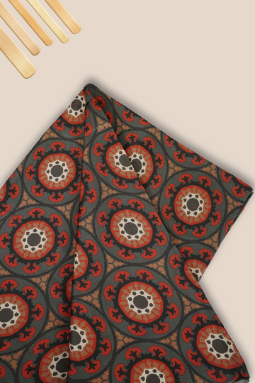 Pure Modal Satin Rapid Printed Fabric