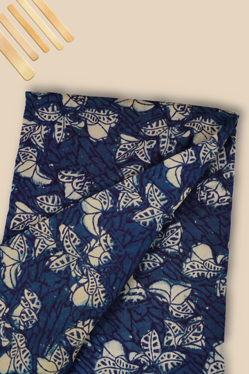 Pure Chanderi Vanaspati Printed Fabric