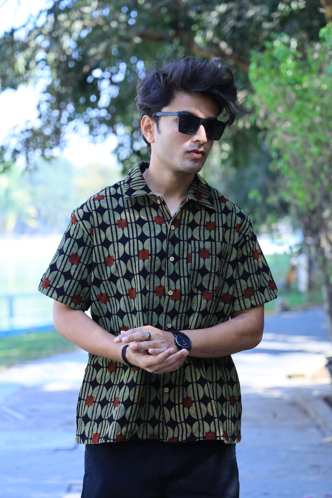 Chitrang Corduroy Shirt – The Art of Patterns