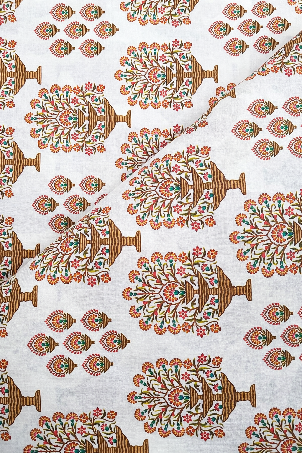 Pure Cotton Floral Digital Print Fabric