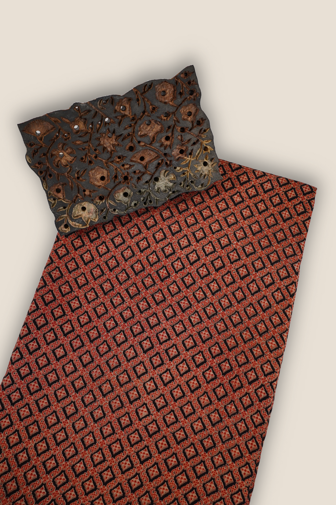 Pure Asam Silk Printed Fabric