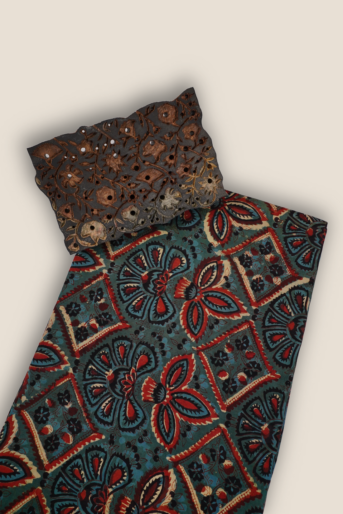Pure Asam Silk Printed Fabric