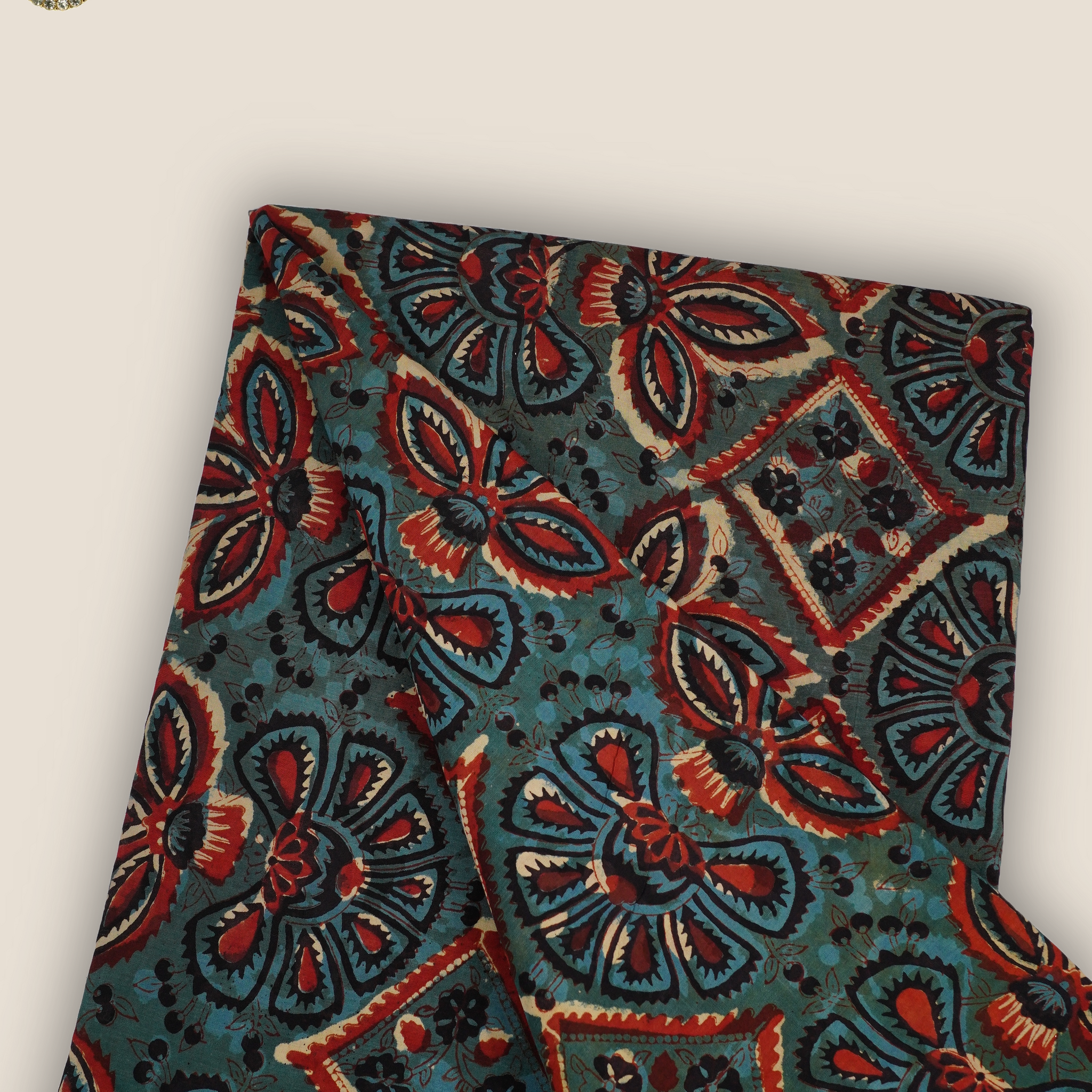 Pure Asam Silk Printed Fabric