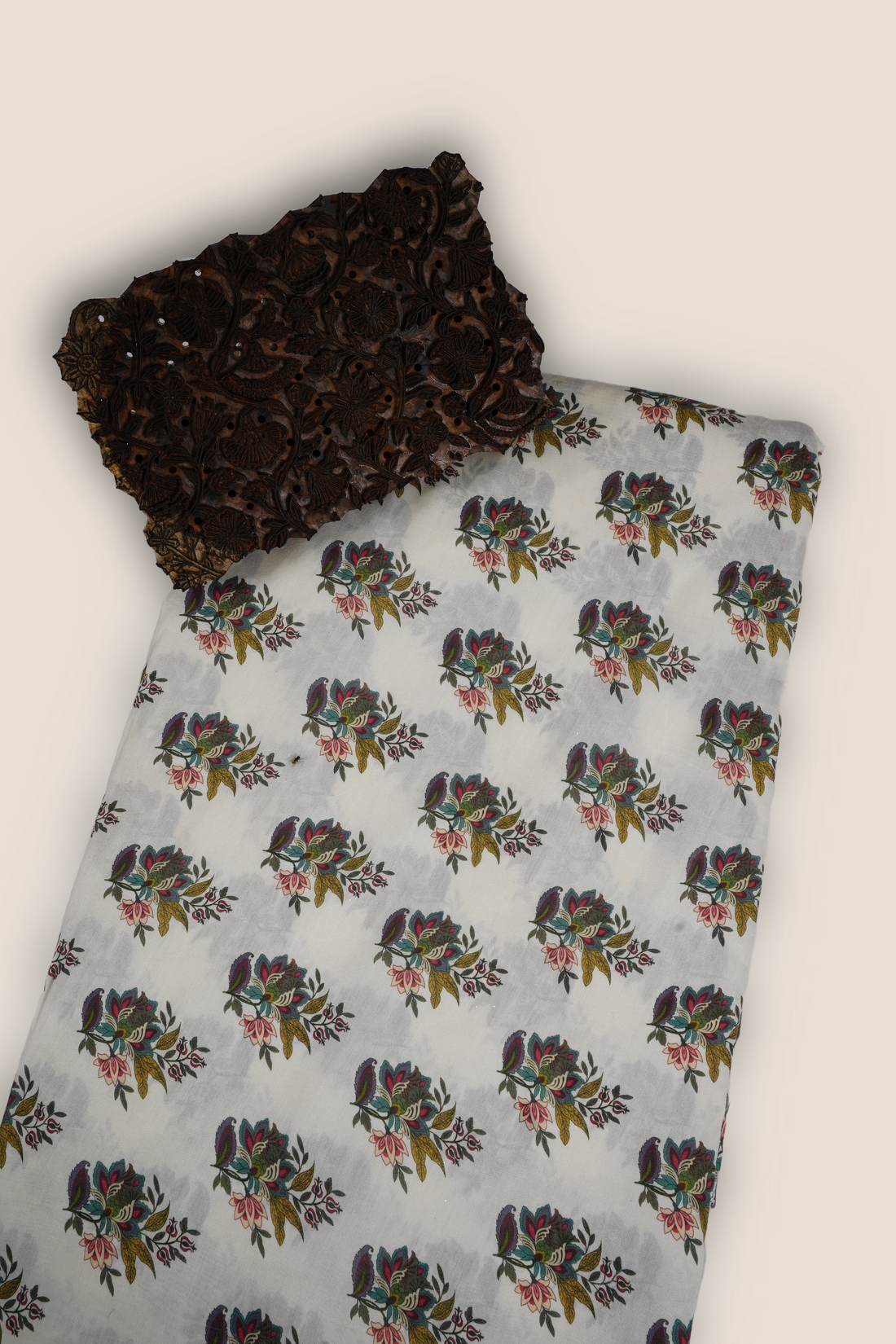 Pure Chanderi Rapid Printed Fabric