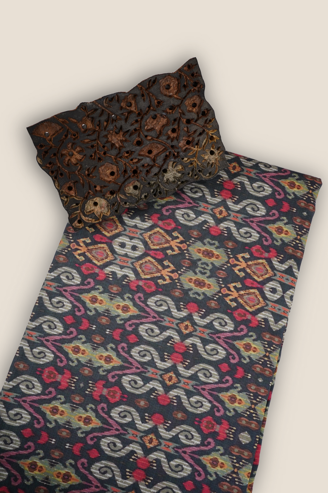 Pure Chanderi Rapid Printed Fabric