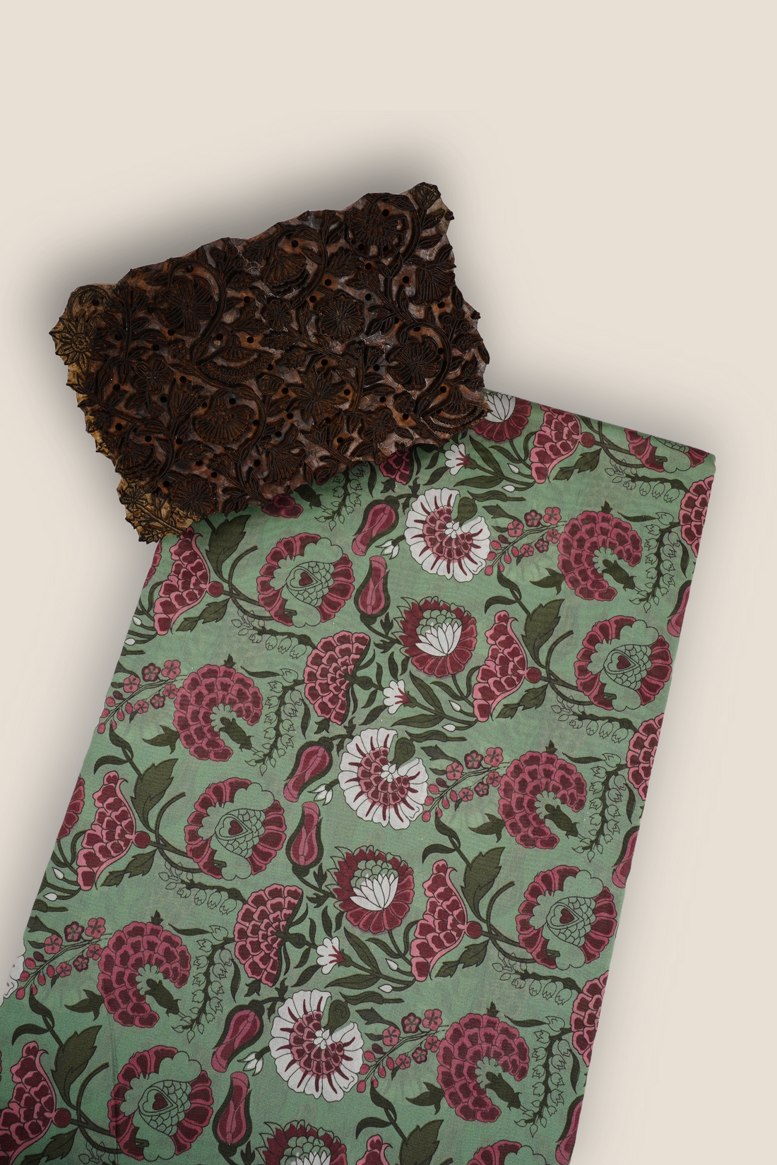 Pure Chanderi Rapid Printed Fabric