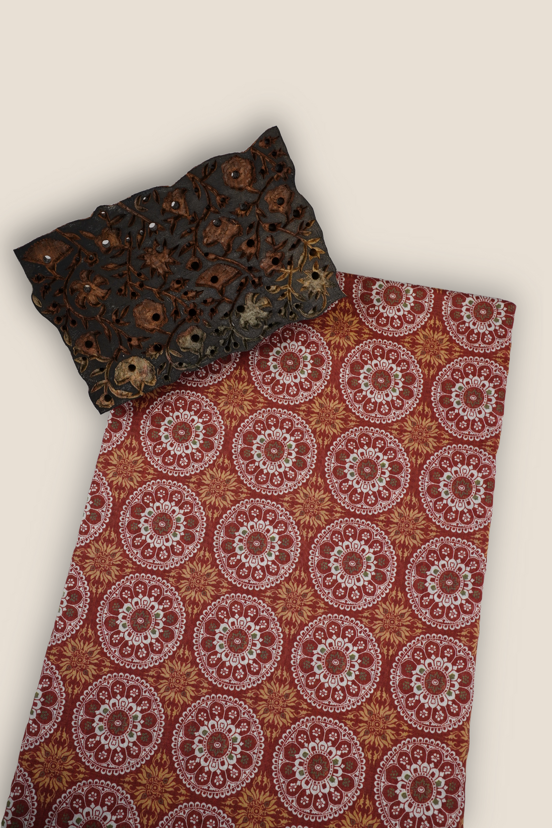 Pure Chanderi Rapid Printed Fabric
