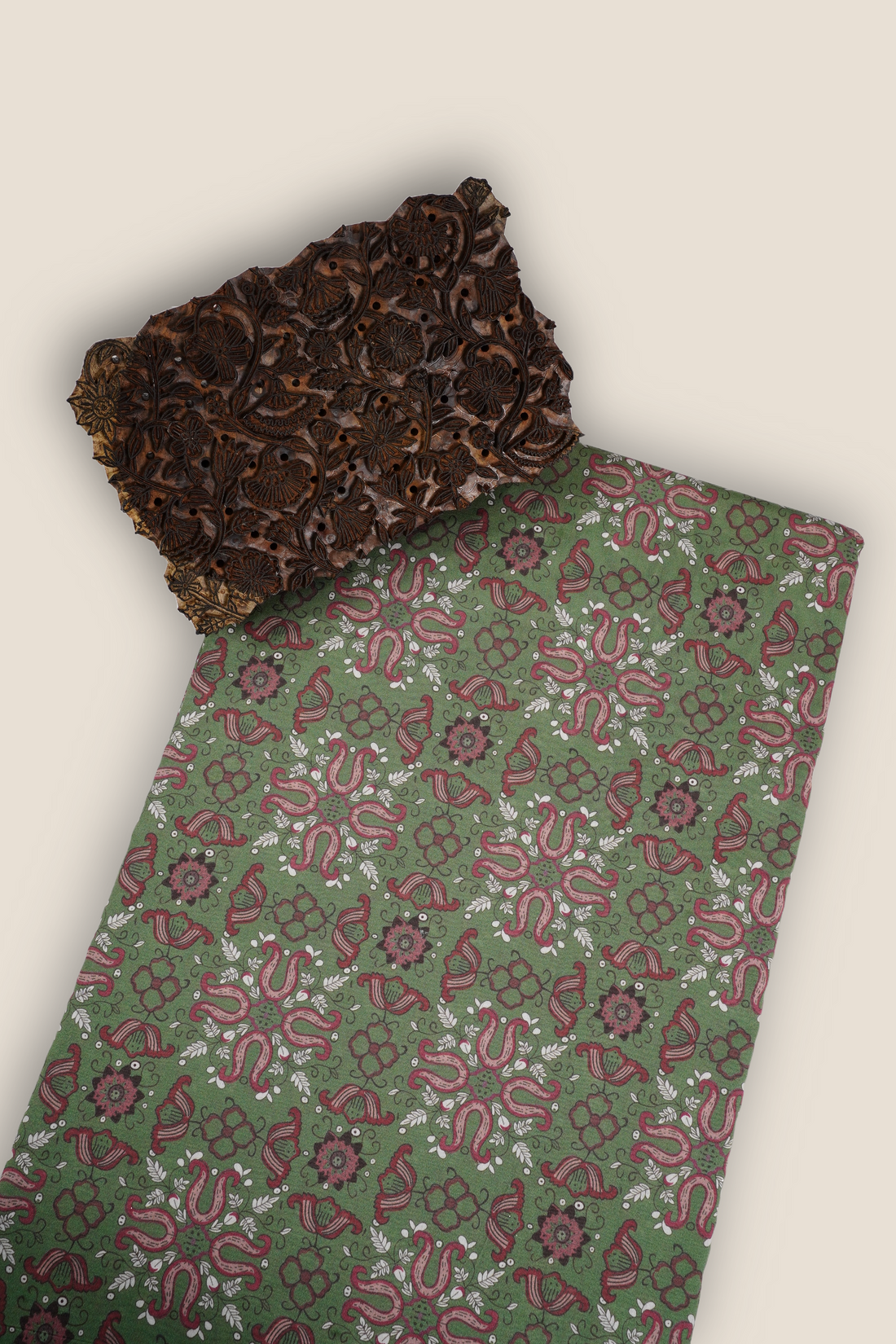 Pure Chanderi Rapid Printed Fabric