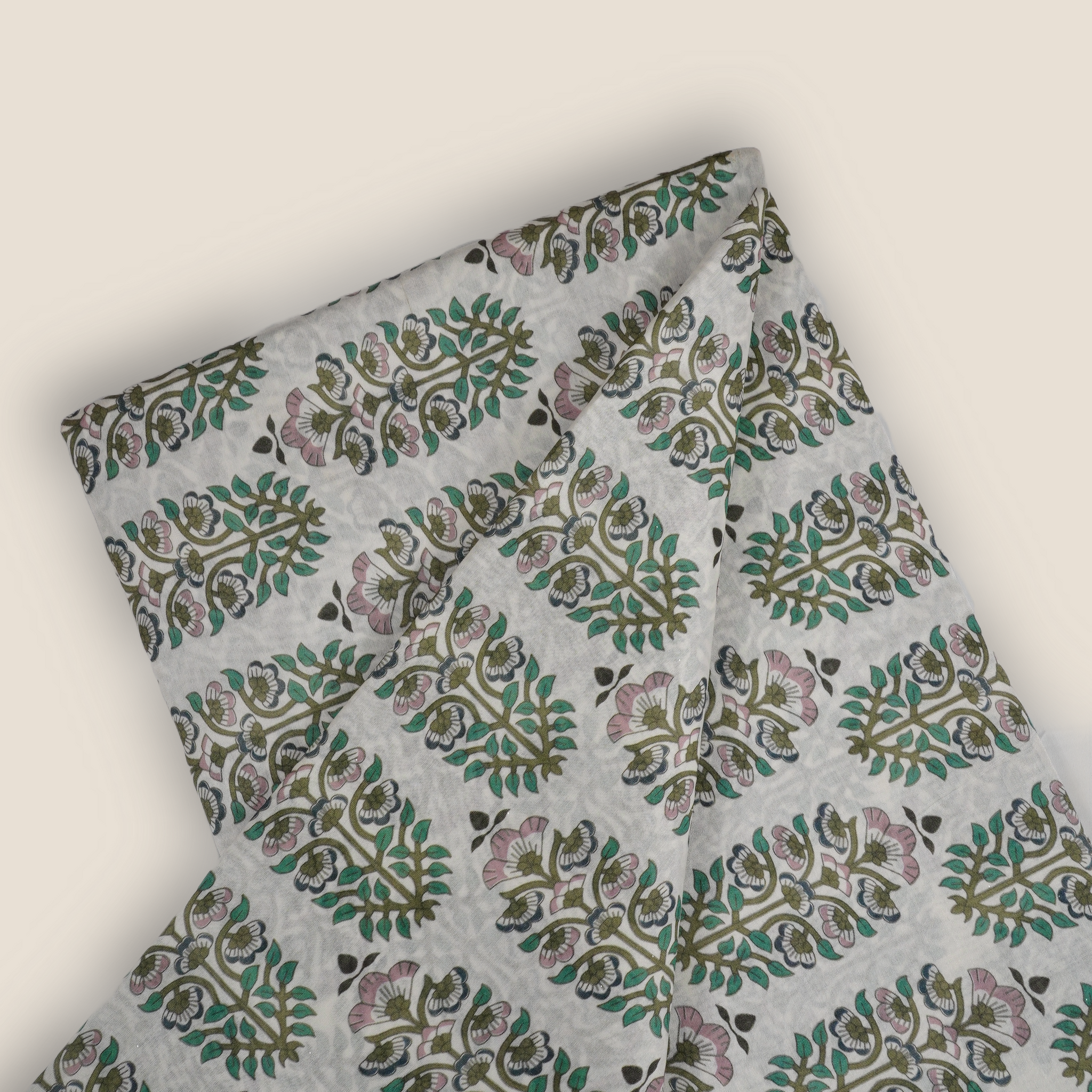 Pure Chanderi Rapid Printed Fabric