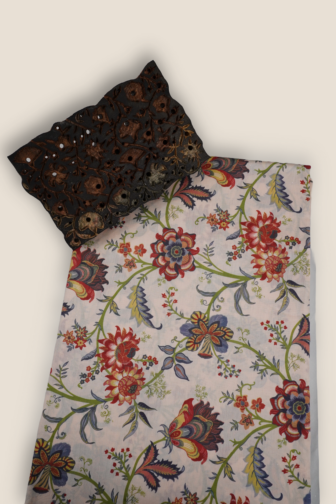 Pure Chanderi Rapid Printed Fabric