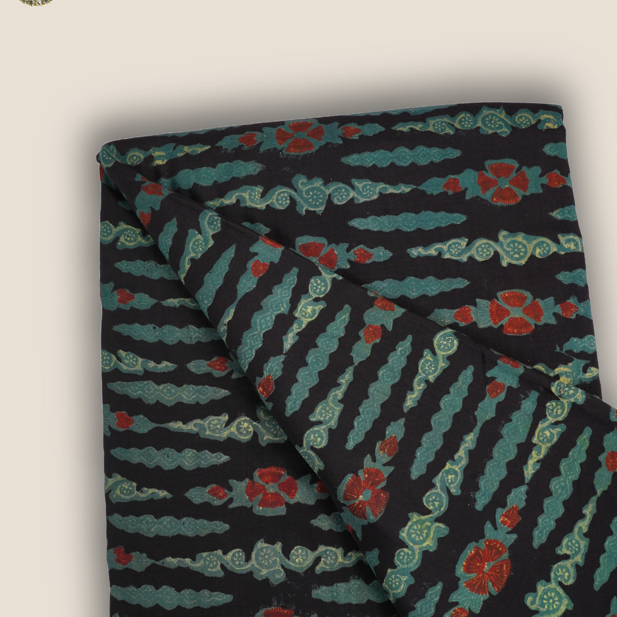 Pure Asam Silk Printed Fabric