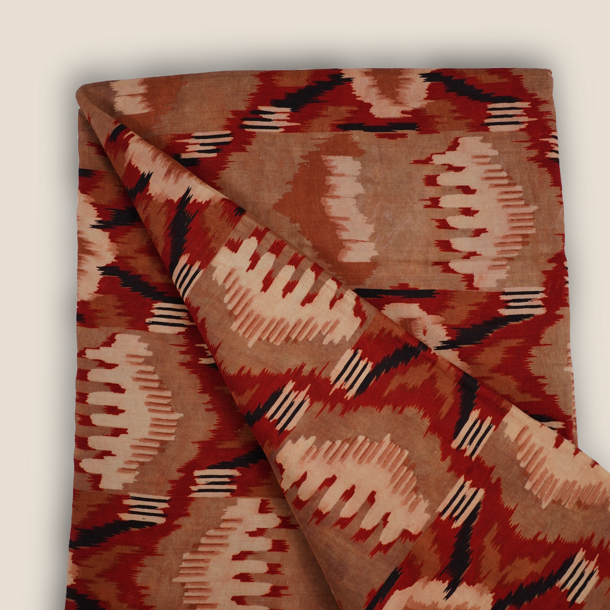Pure Asam Silk Printed Fabric