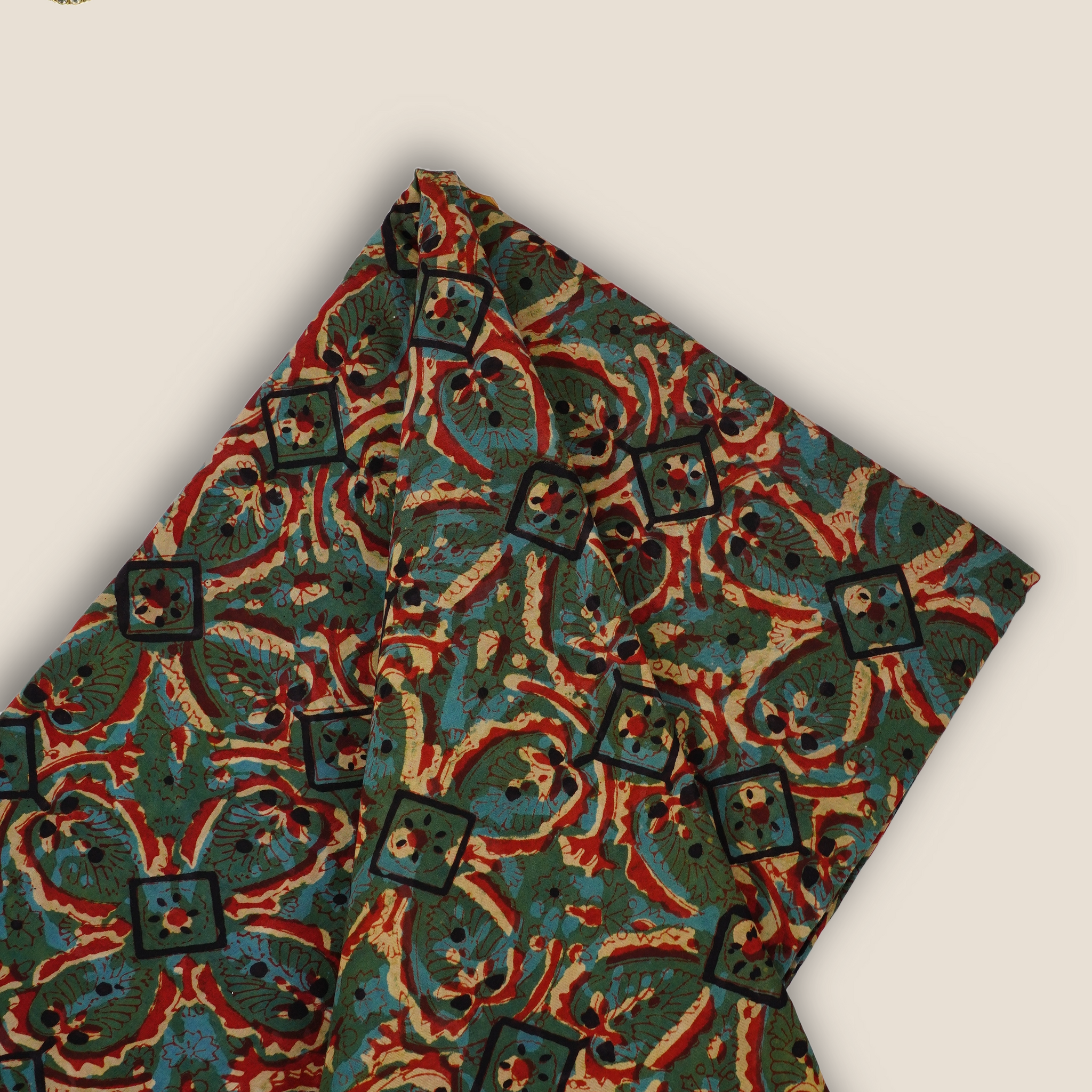 Pure Asam Silk Printed Fabric