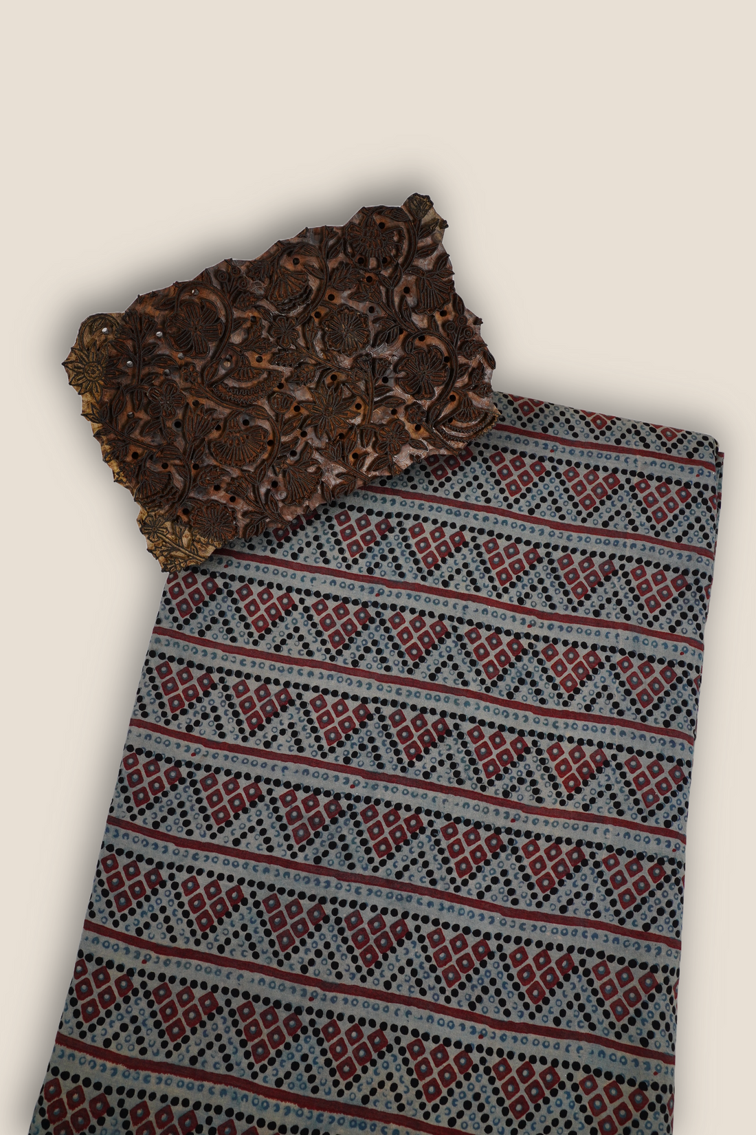 Pure Asam Silk Printed Fabric