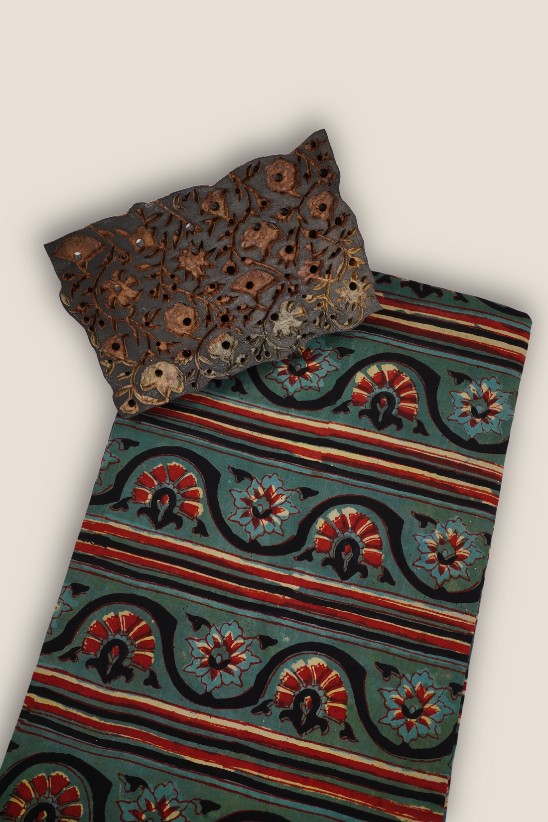 Pure Asam Silk Printed Fabric