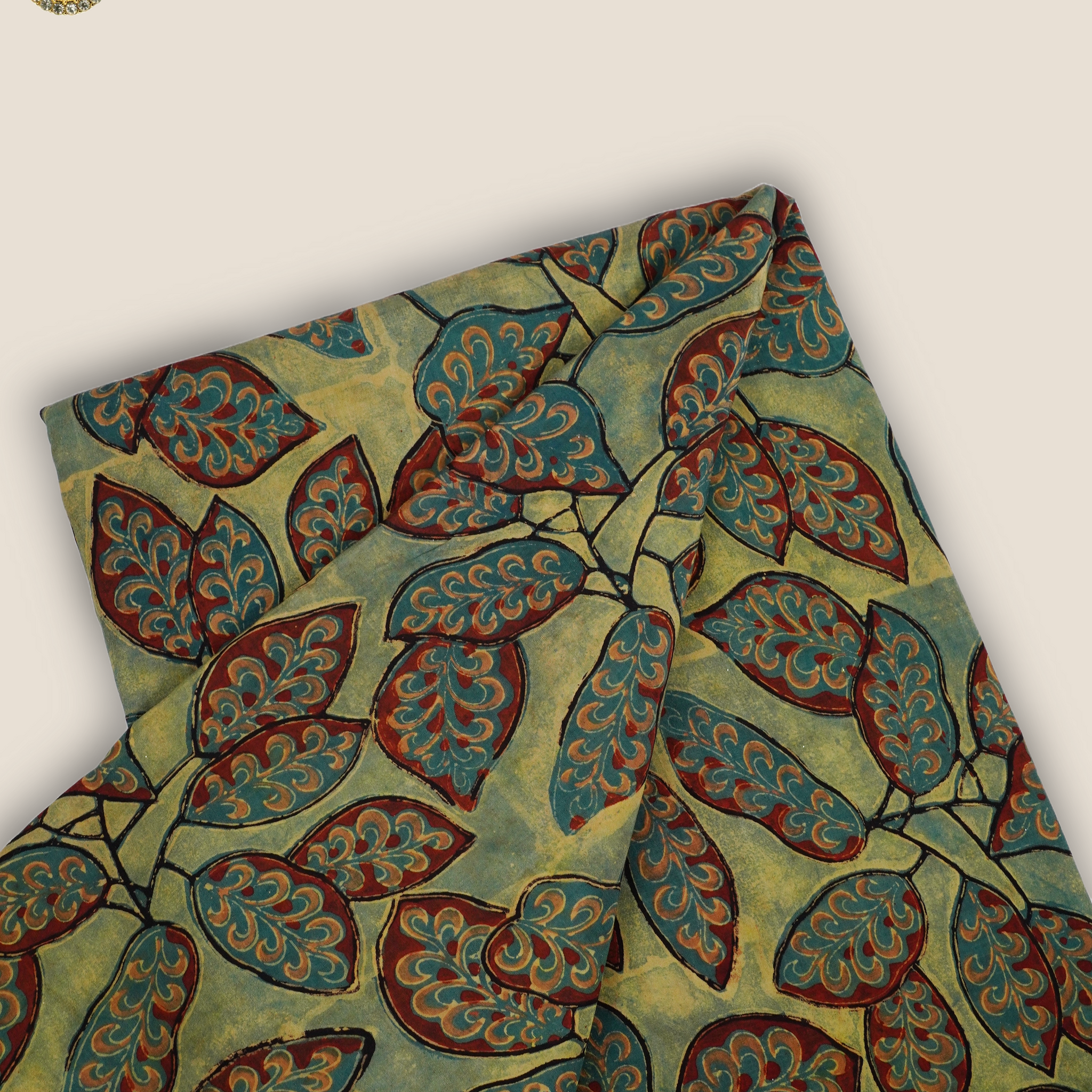 Pure Asam Silk Printed Fabric