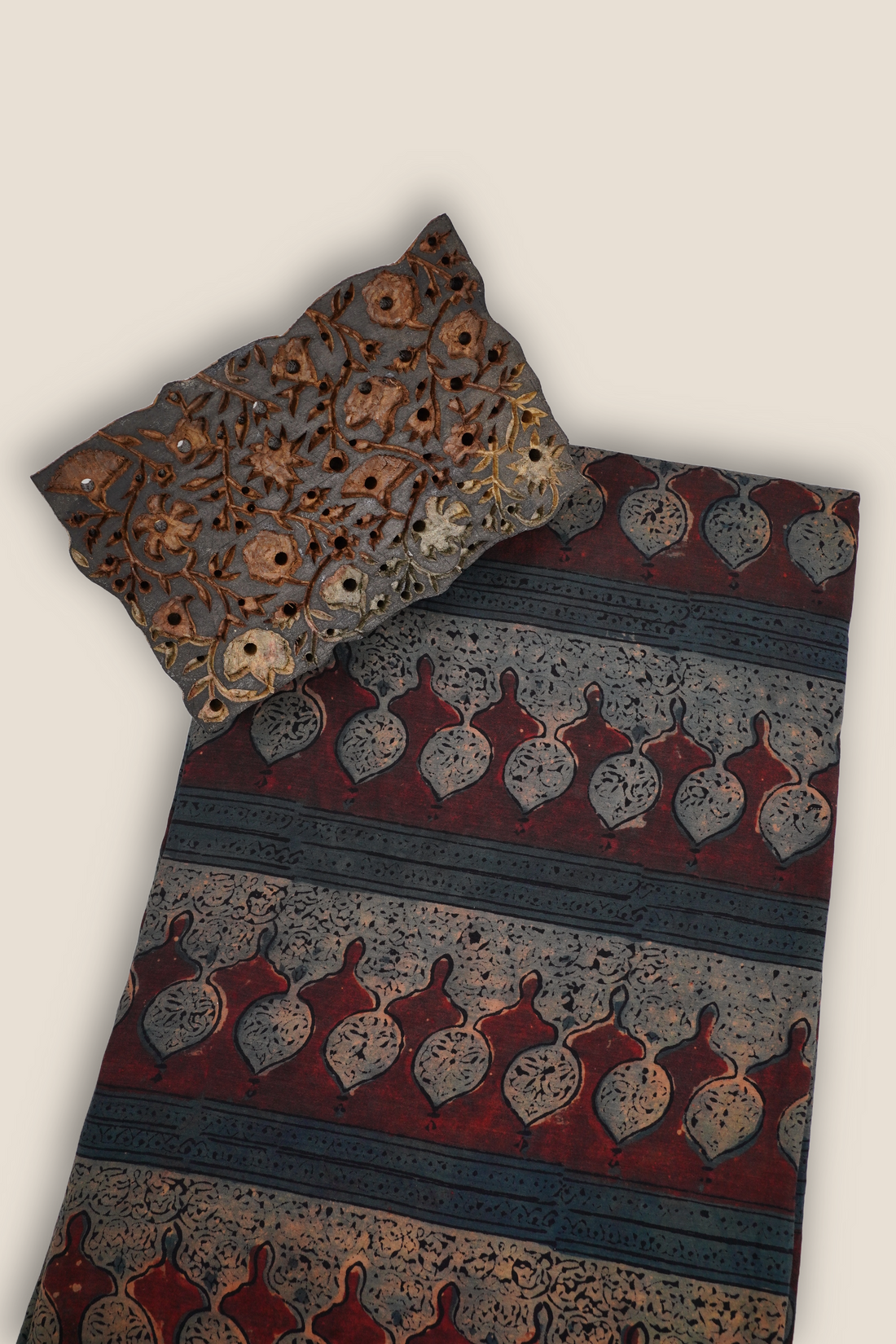 Pure Asam Silk Printed Fabric