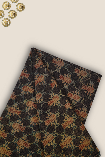 Pure Asam Silk Printed Fabric