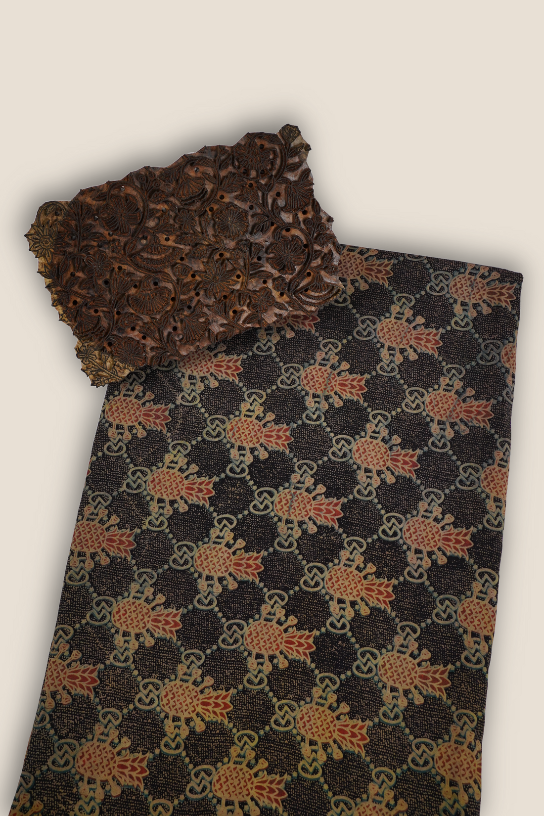 Pure Asam Silk Printed Fabric
