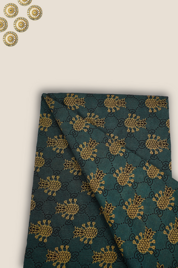 Pure Asam Silk Printed Fabric