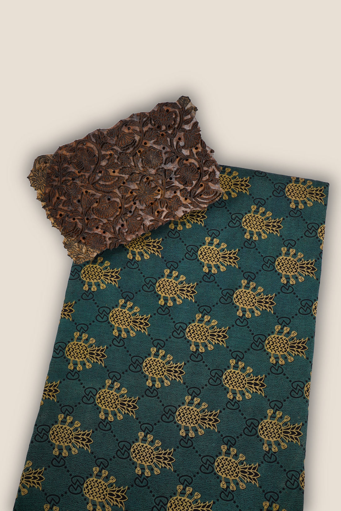 Pure Asam Silk Printed Fabric
