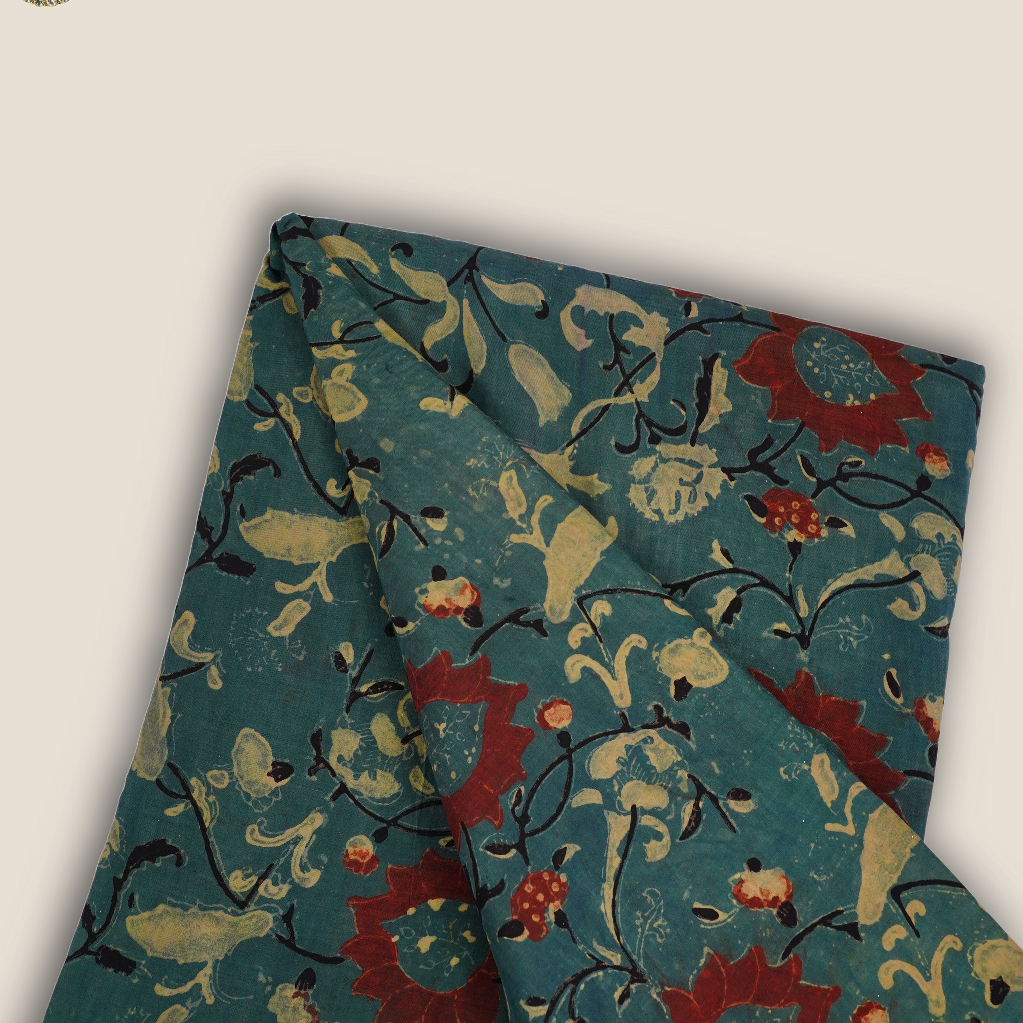 Pure Asam Silk Printed Fabric