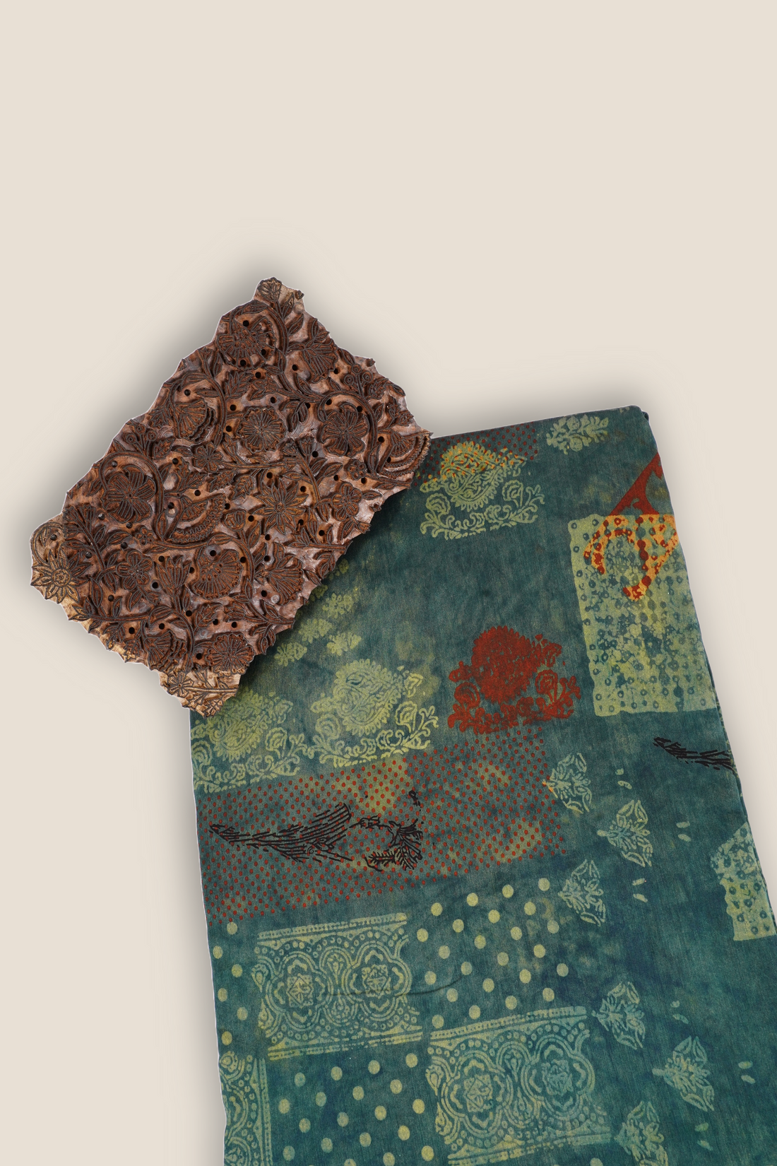 Pure Chanderi Rapid Printed Fabric