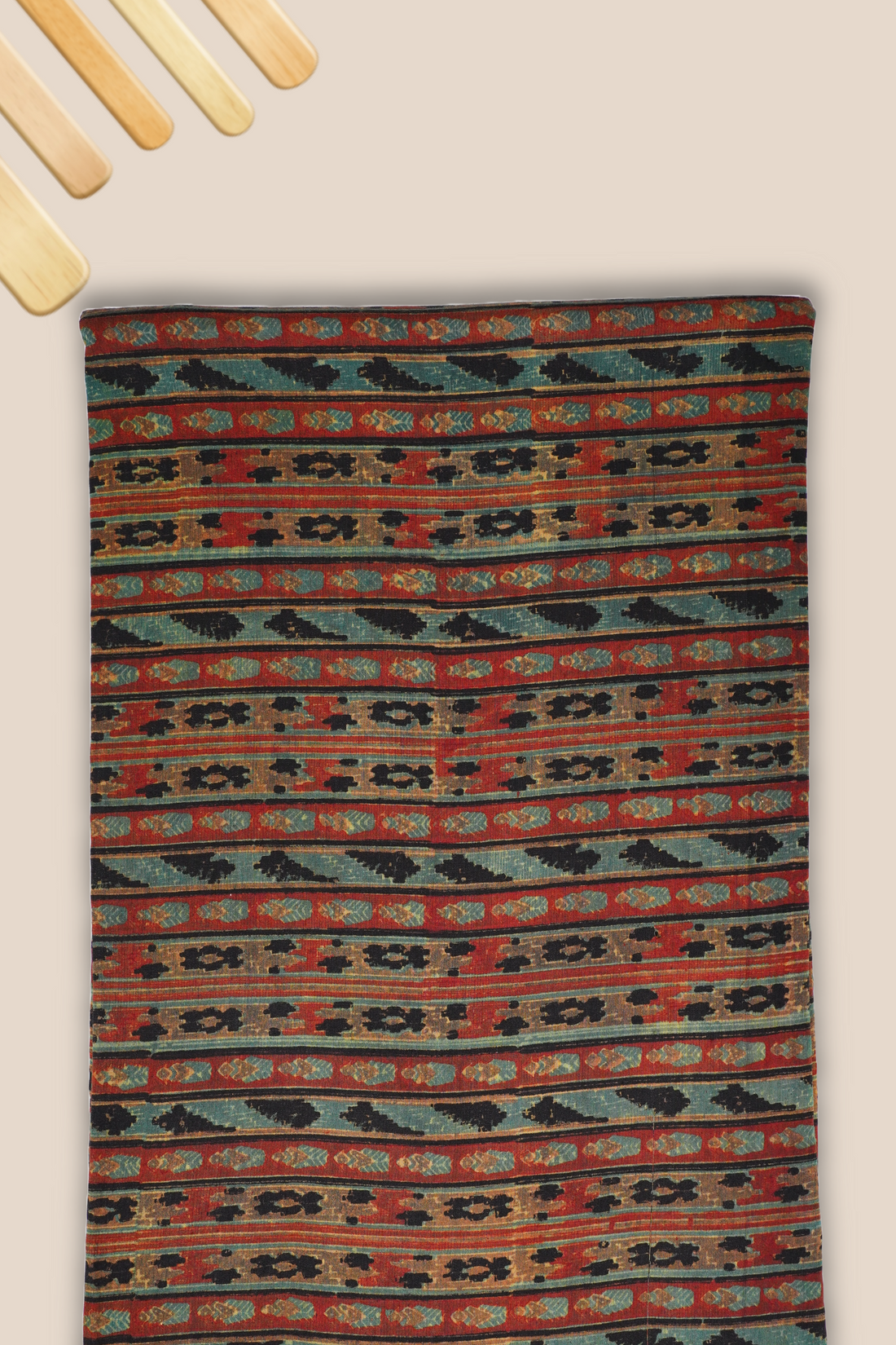 Pure Chanderi Vanaspati Printed Fabric