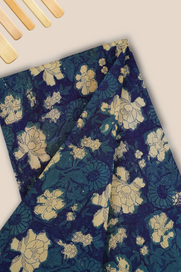 Pure Chanderi Vanaspati Printed Fabric