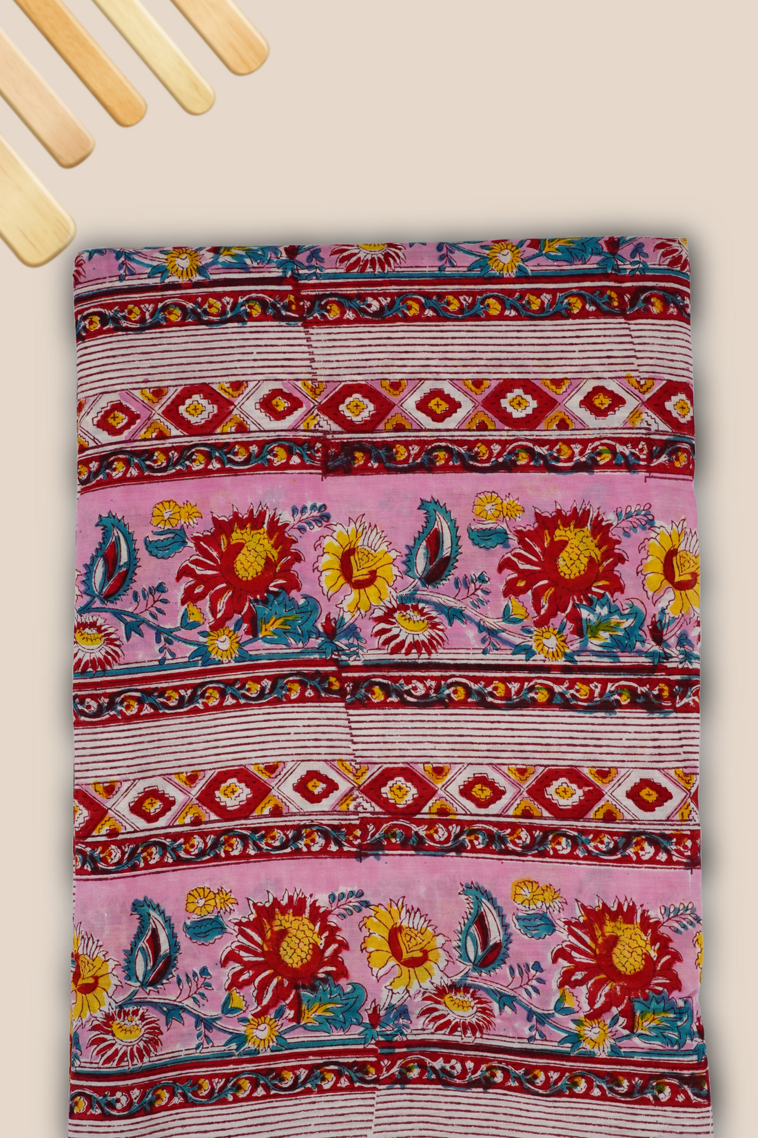 Pure Cotton Mulmul Rapid Printed Fabric
