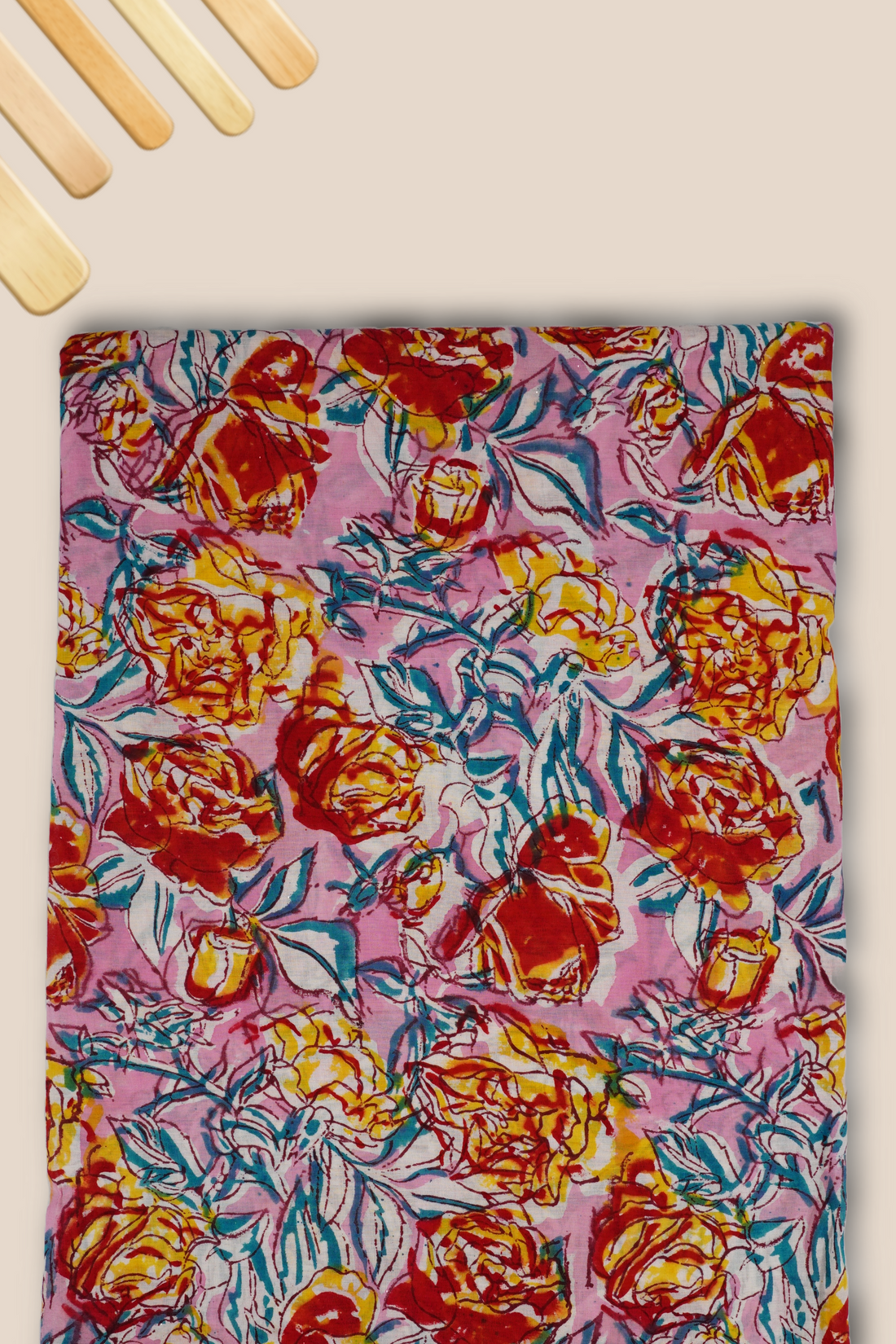 Pure Cotton Mulmul Rapid Printed Fabric