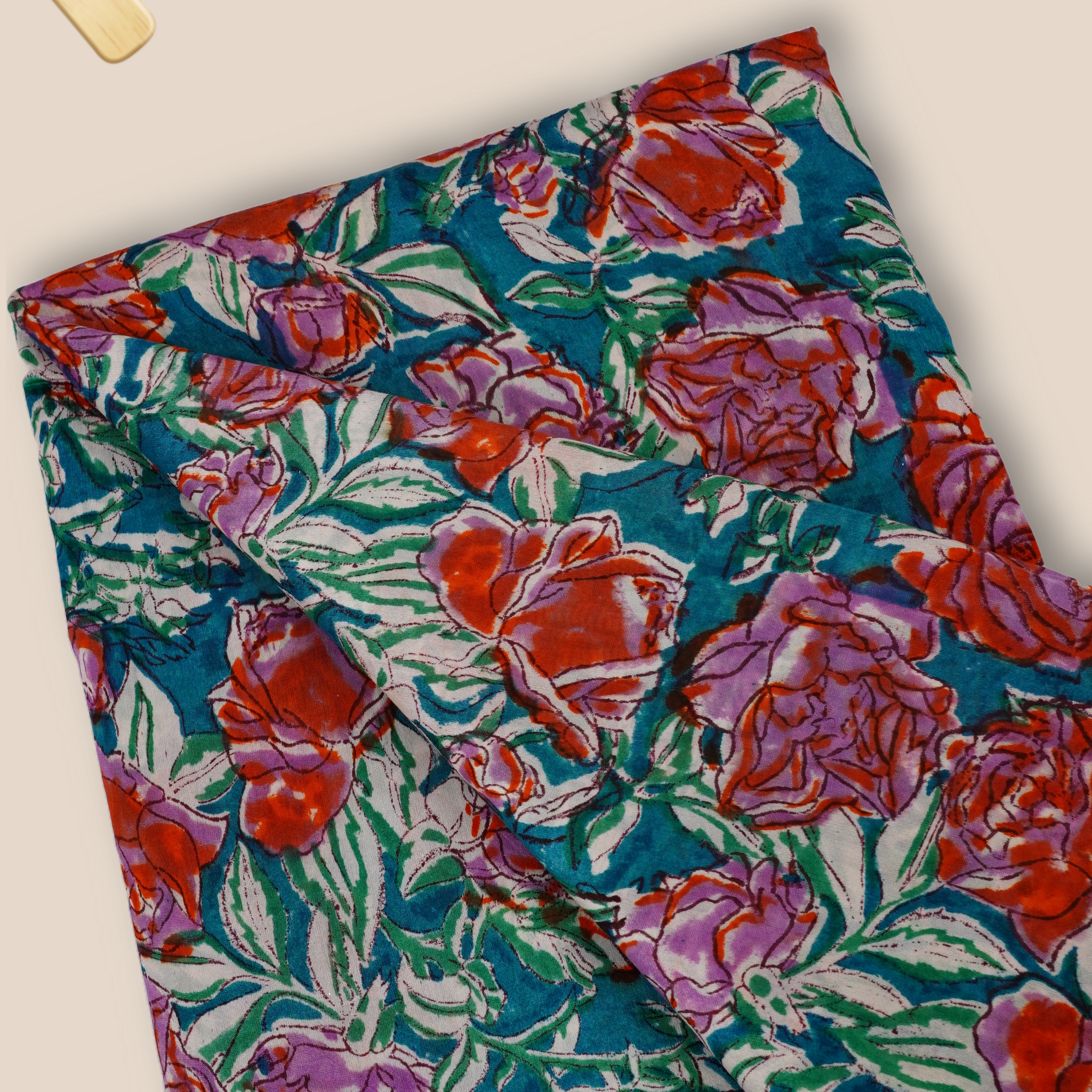 Pure Chanderi Rapid Printed Fabric