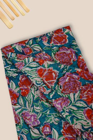 Pure Chanderi Rapid Printed Fabric
