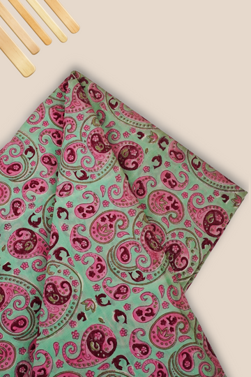 Pure Chanderi Rapid Printed Fabric