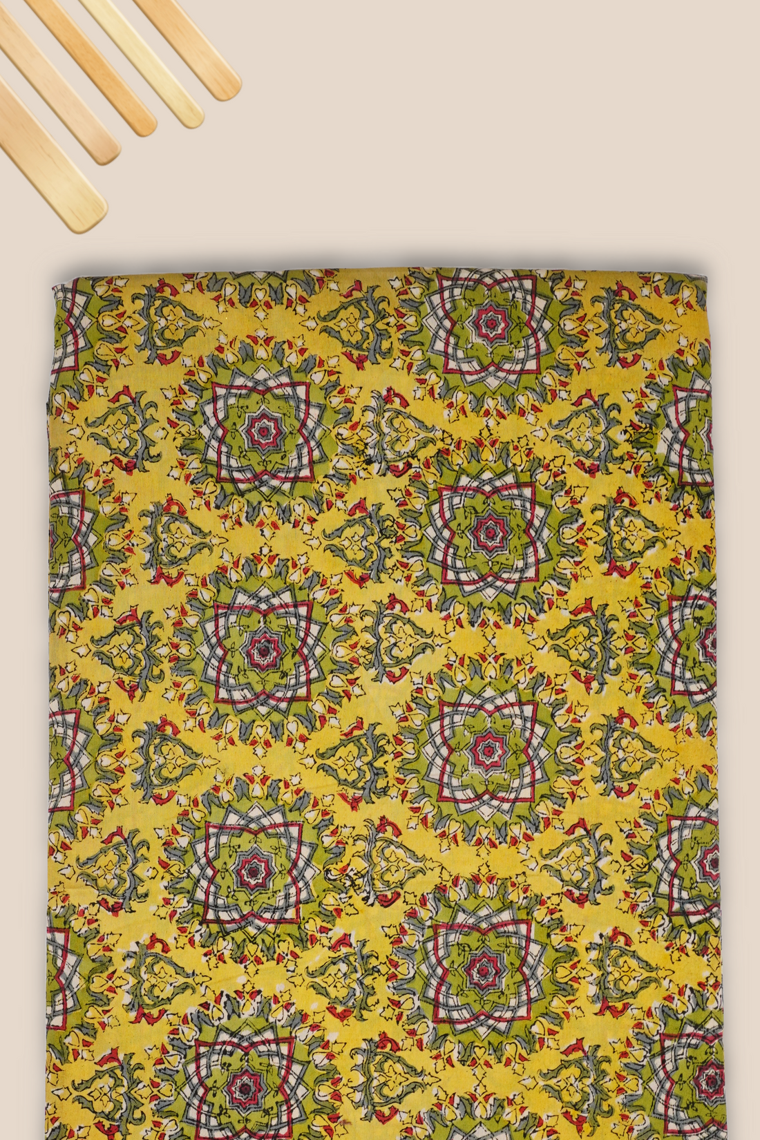 Pure Chanderi Rapid Printed Fabric