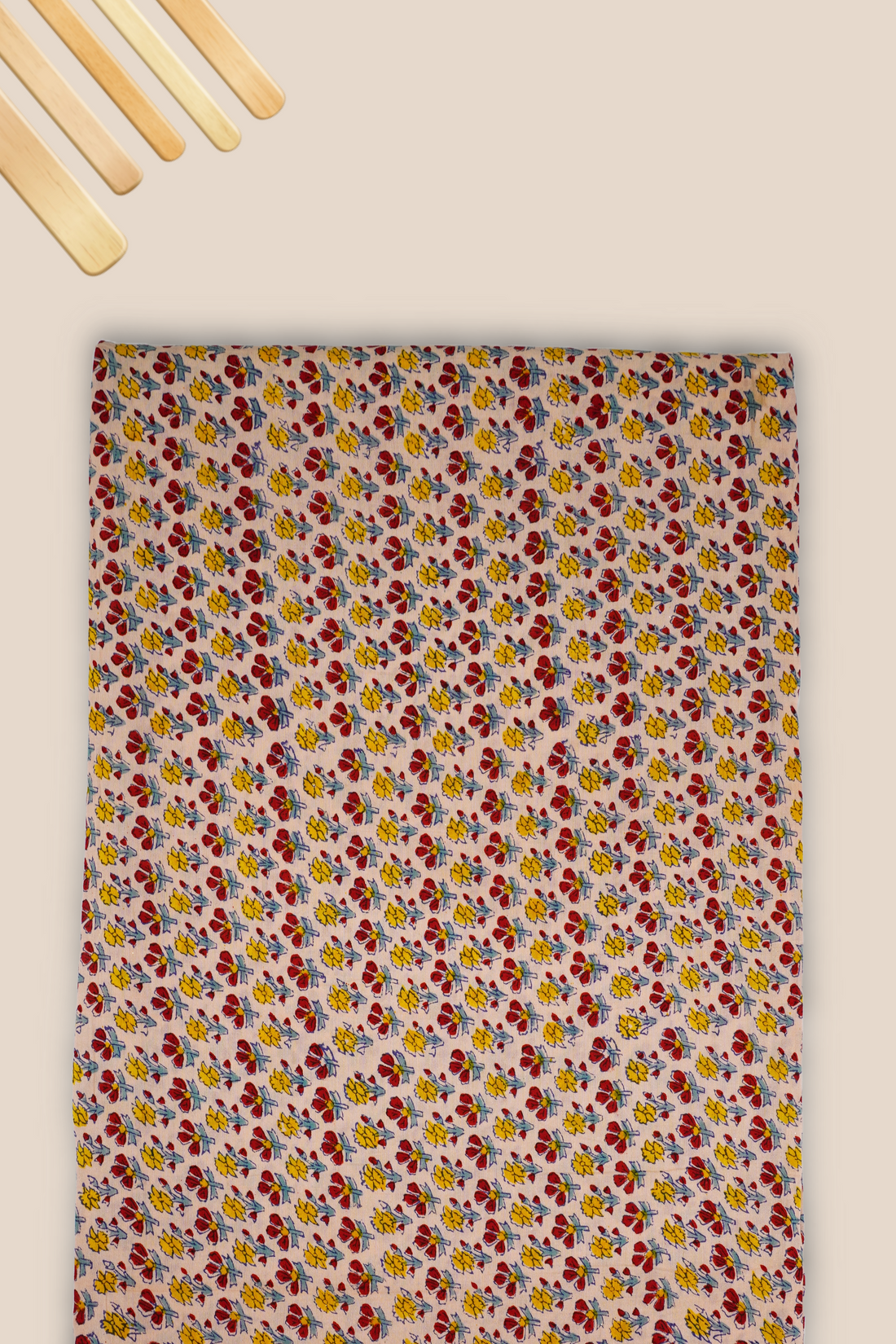 Pure Chanderi Rapid Printed Fabric